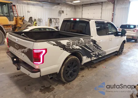 2016 Ford F-150 Lariat from USA, damaged, VIN 1FTFW1EG0GFC87111